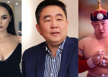 Лайвчин Д.Мөнх-Эрдэнэ, аварга О.Хангай, Б.Цэцэг нарыг Дундговь аймгийн Засаг дарга шинэ жилдээ урьжээ