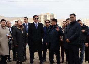 Ерөнхийлөгч У.Хүрэлсүх Соёлын сайд Ж.Алдаржавхлан нар “Монголын үндэсний археологи, палеонтологи, угсаатны музей, лаборатори”-ийн барилгын явцтай танилцав